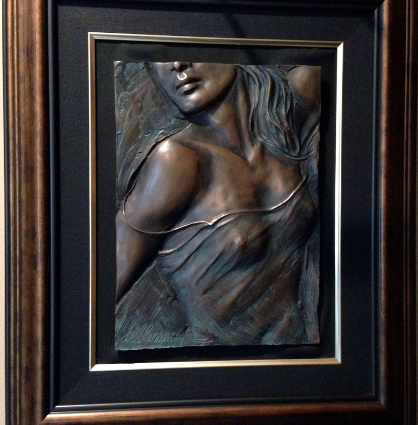 Bill Mack - Elegant - Limited Edition Bas Relief Bronze  