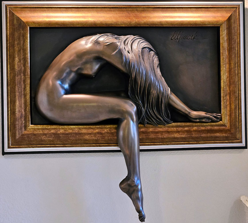 Bill Mack - Elusive - Limited Edition Bonded Bronze