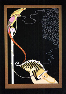  Erte - Enchanted Melody - Limited Edition Serigraph