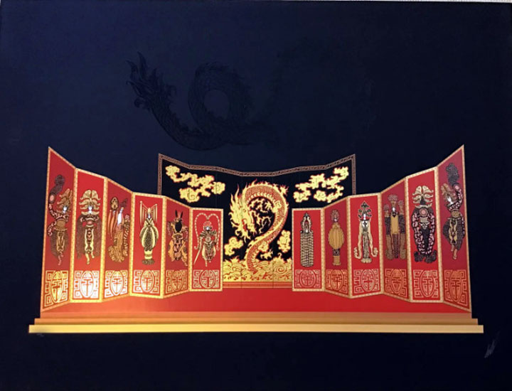  Erte - Opium and Mah-Jongg Suite - Limited Edition Serigraph