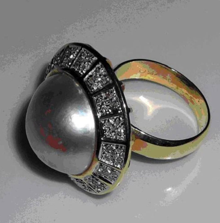  Erte - Soleil Noir - Limited Edition Ring