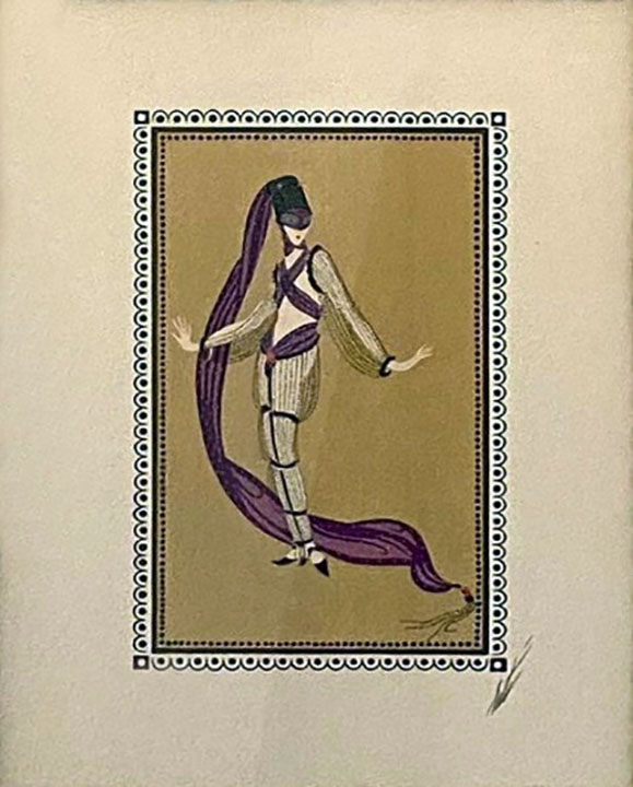  Erte - Scheherezade Suite I - Limited Edition Serigraph