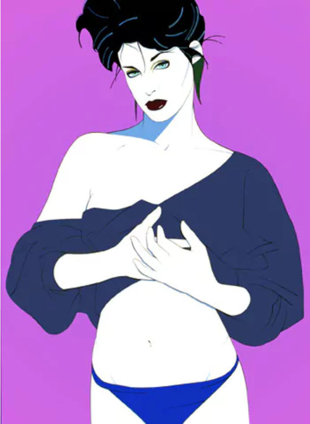 Patrick Nagel - Estate III, Charlotte - Limited Edition Serigraph