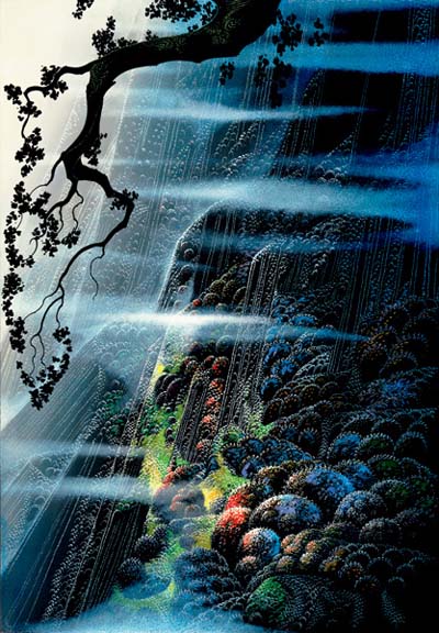 Eyvind Earle - Evening Magic - Limited Edition Serigraph