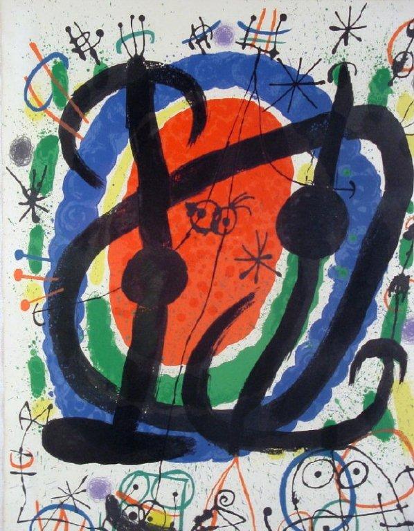 Joan Miro - Exhibition XXII Salon De Mai - Limited Edition Lithograph