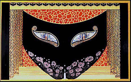  Erte - Eyes of Jealousy - Limited Edition Serigraph