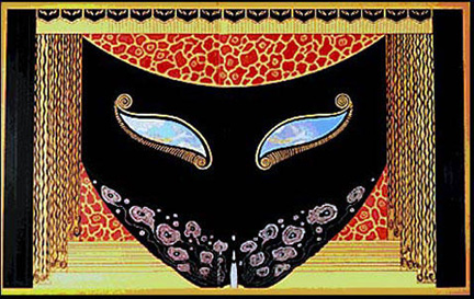  Erte - Eyes of Love - Limited Edition Serigraph