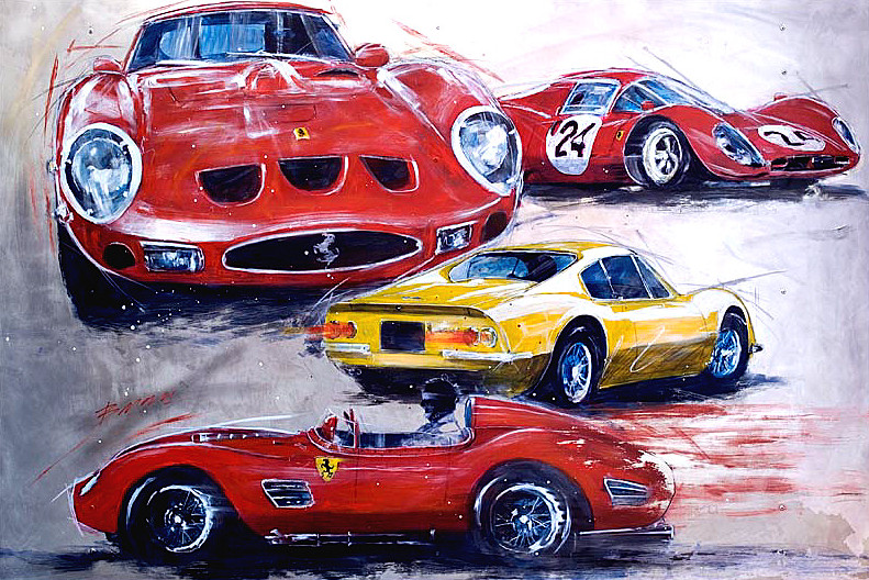 Michael Bryan - F1 Sheet - Limited Edition Serigraph