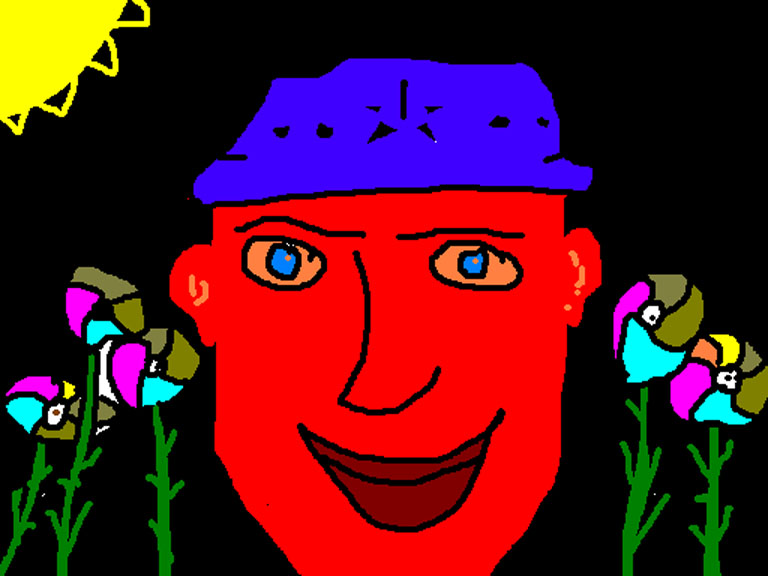 Ringo Starr - Face And Flowers - Limited Edition Serigraph