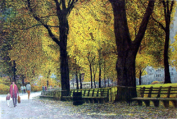 Harold Altman - Fall 1986 - Limited Edition Lithograph