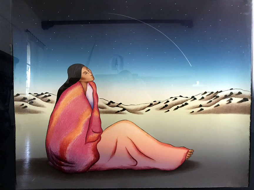 RC Gorman - Falling Star - Limited Edition Lithograph