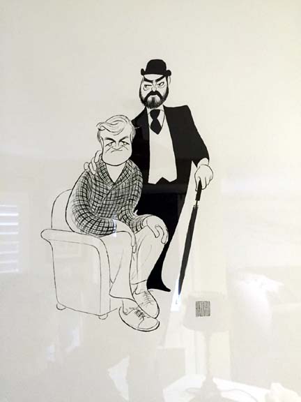 Al Hirschfeld - Family Affair - Limited Edition Lithograph