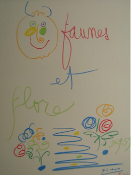 Pablo Picasso - Fauns Et Flore - Limited Edition Lithograph