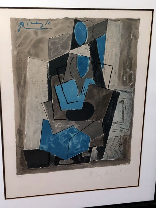 Pablo Picasso - Femme Assise - Limited Edition Lithograph