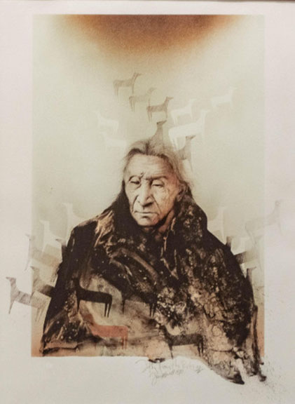 Frank Howell - Fifty From the Robe - Limited Edition Lithograph