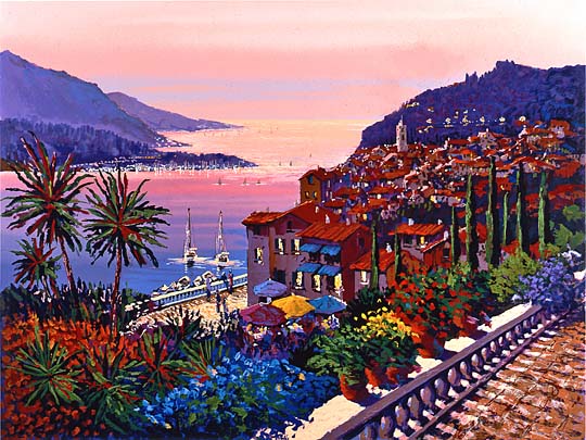 Kerry Hallam - Fin du Jour - Limited Edition Serigraph