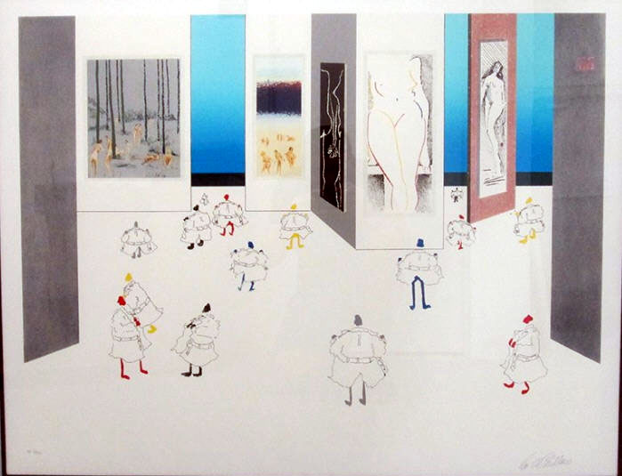 Leo Posillico - Flasher's Convention - Limited Edition Serigraph