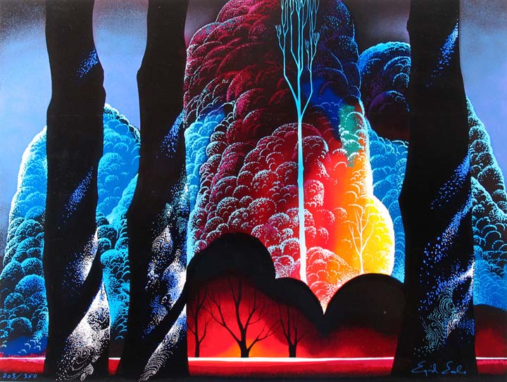 Eyvind Earle - Forest Symphony - Limited Edition Serigraph