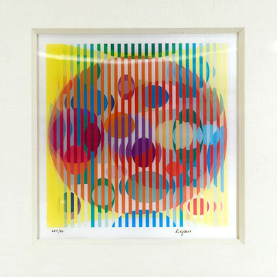 Yaacov Agam - Four Seasons A B - Limited Edition Agamograph