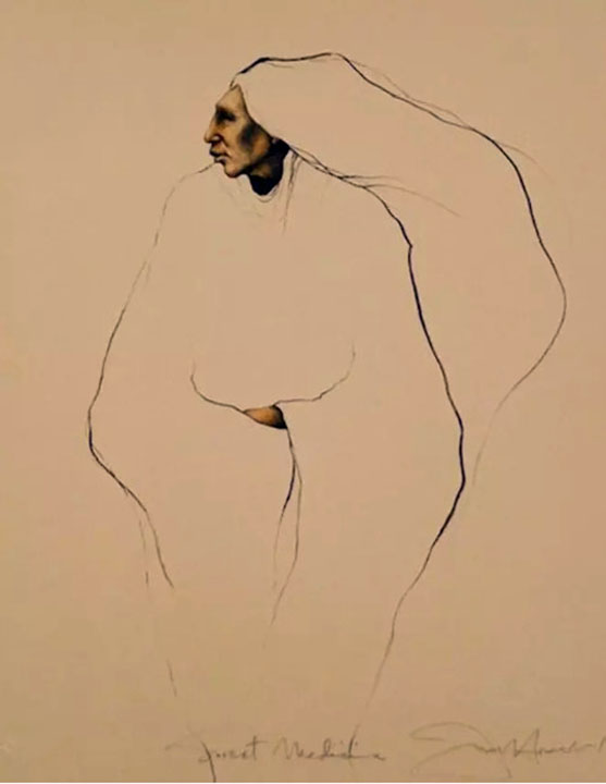 Frank Howell - Sweet Medicine - Limited Edition Lithograph