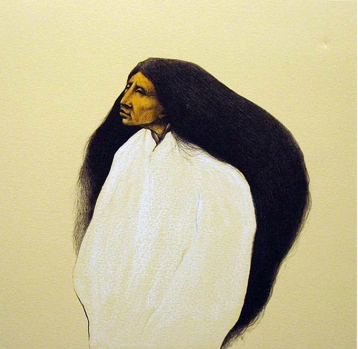 Frank Howell - The Cheyenne Woman - Limited Edition Lithograph