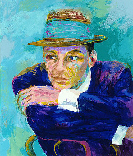 Leroy Neiman - Frank Sinatra the Voice - Limited Edition Serigraph