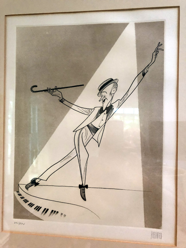Al Hirschfeld - Fred Astaire - Limited Edition Lithograph