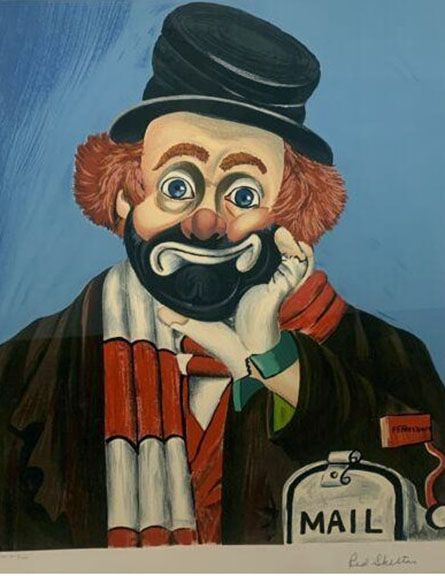 Red Skelton - Freddie's World - Limited Edition Canvas Transfer