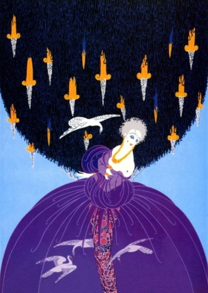  Erte - Freedom in Captivity - Limited Edition Serigraph