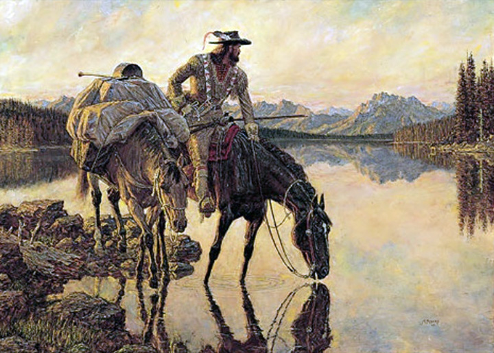 Arnold Friberg - At the End of the Day - Limited Edition Lithograph