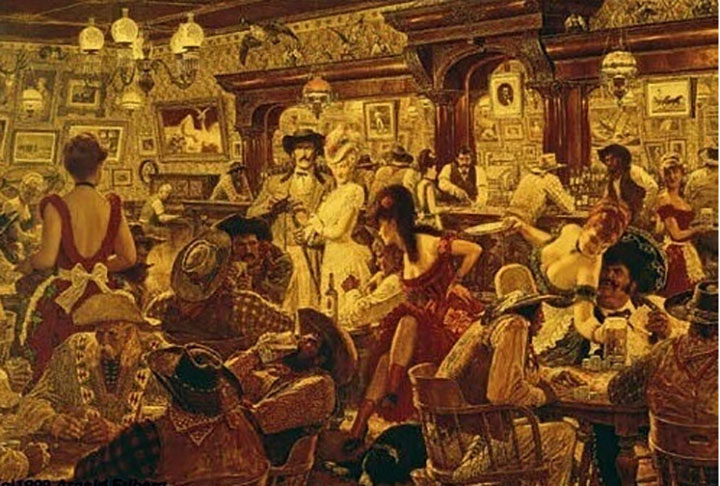 Arnold Friberg - Winners and Losers - Limited Edition Lithograph