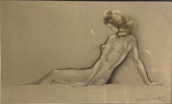Louis Icart - Full Breasts - Limited Edition Etching