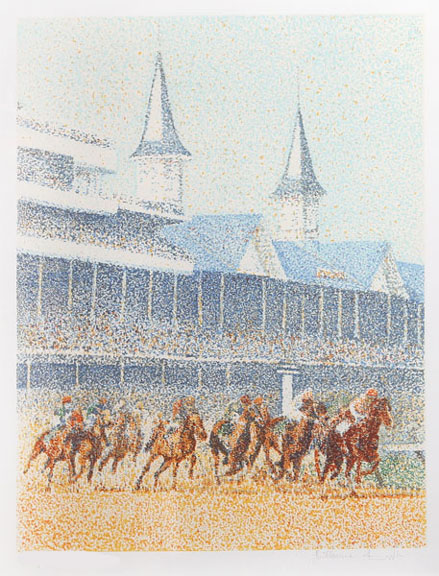 Guillaume Azoulay - Full Field - Limited Edition Serigraph