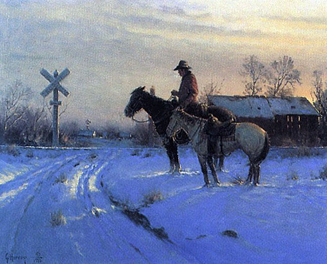 G Harvey - The Coming Home - Limited Edition Lithograph