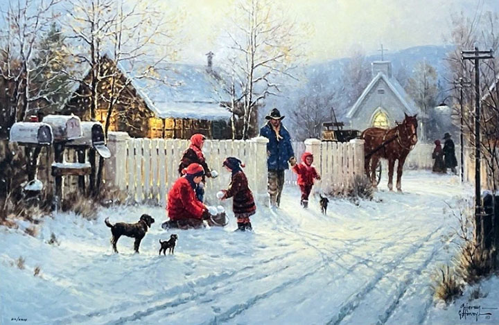 G Harvey - Country Memories - Limited Edition Lithograph