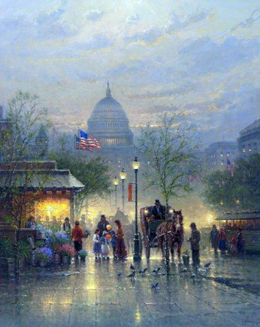 G Harvey - Dreams of a Nation - Limited Edition Giclee on Canvas