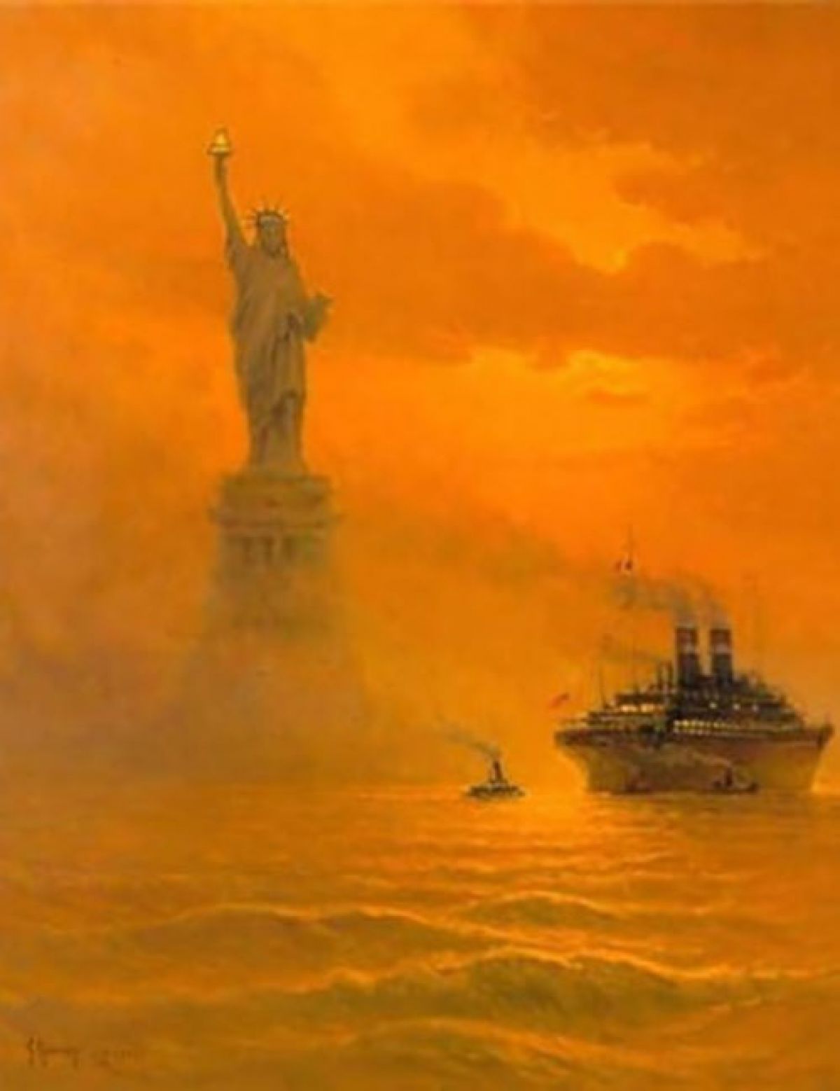 G Harvey - Lamp Beside the Gold Door - Limited Edition Lithograph