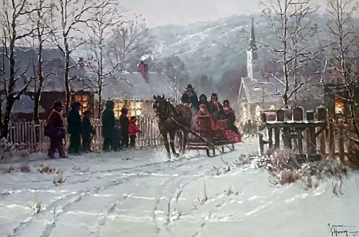 G Harvey - Memories of Home - Limited Edition Lithograph