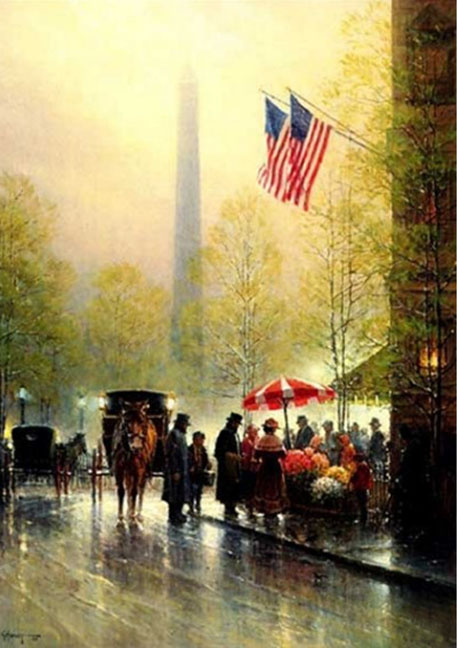 G Harvey - Pinnacle of Freedom - Limited Edition Lithograph
