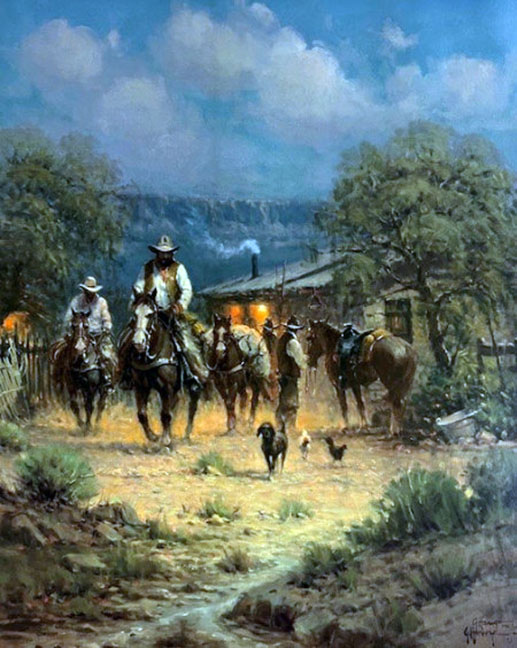 G Harvey - Ranger Outpost - Limited Edition Lithograph