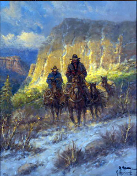 G Harvey - Soft Canyon Light - Limited Edition Lithograph 
