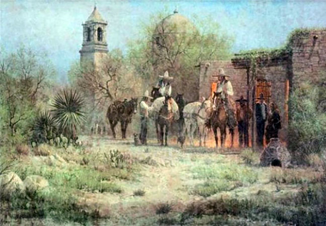 G Harvey - Supplies for the Mission - Limited Edition Lithograph