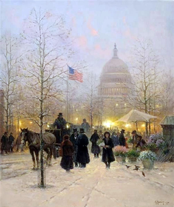 G Harvey - Sweet Land of Liberty - Limited Edition Serigraph