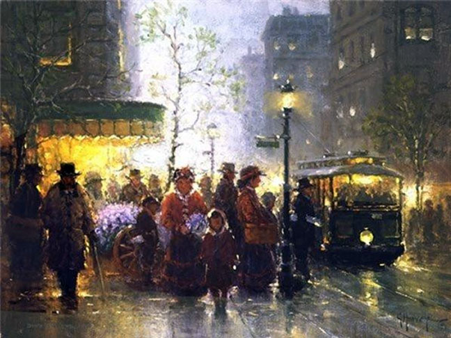 G Harvey - Sweet Memories - Limited Edition Lithograph