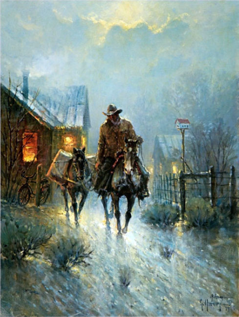 G Harvey - Ties of Home - Limited Edition Lithograph