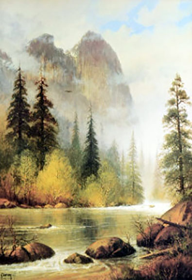G Harvey - Where Eagles Soar - Limited Edition Lithograph