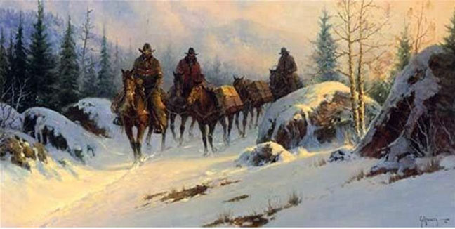 G Harvey - Wind River Range - Limited Edition Lithograph