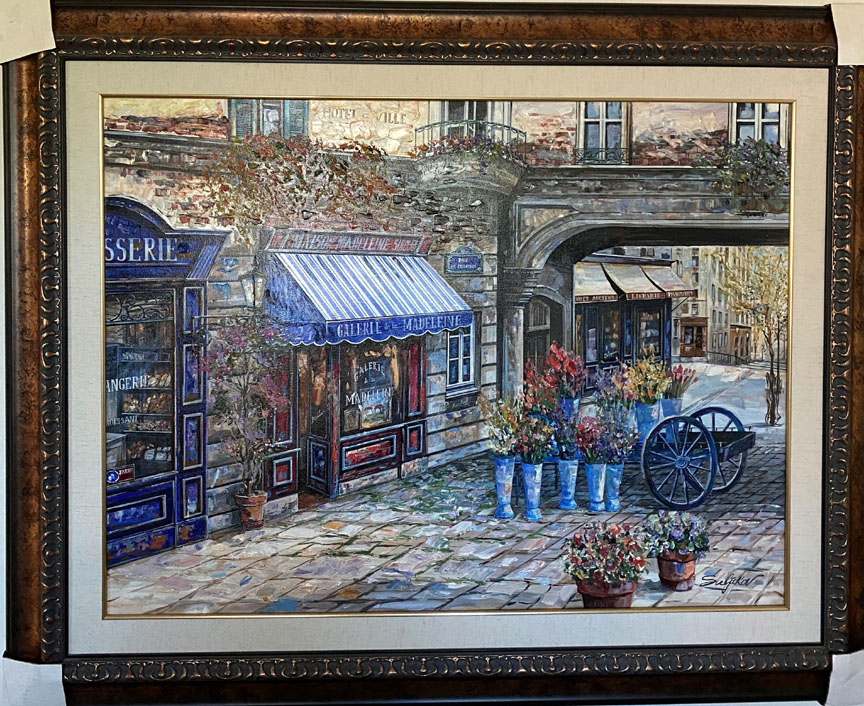 Vadik Suljakov - Gallerie de la Madeline - Original Painting - Oil on Canvas