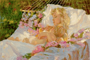 Don Hatfield - Gentle Touch - Limited Edition Serigraph