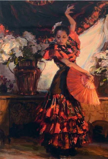 Daniel Gerhartz - Viva Flamenco - Limited Edition Giclee